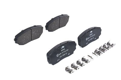 BREMSBELAGSATZ SCHEIBENBREMSE ATE 13046056062 23