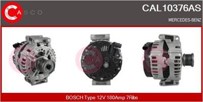 GENERATOR / ALTERNATOR CASCO CAL10376AS