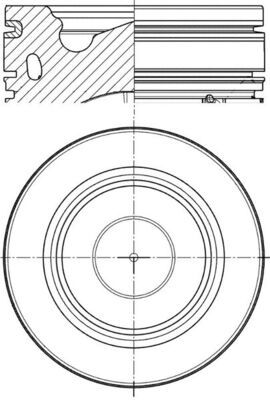 Zuiger - 061PI00137000 - MAHLE