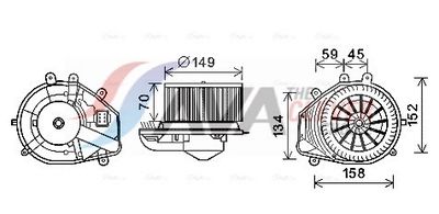 VENTILATOR HABITACLU