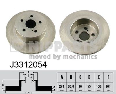 DISC FRANA NIPPARTS J3312054