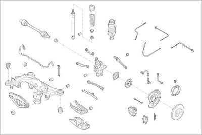 RADAUFHäNGUNG DELPHI OEMERC000020070R