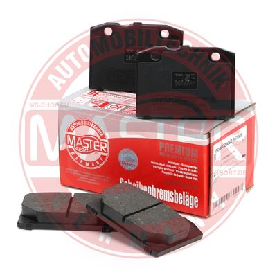 Zestaw klocków hamulcowych, hamulce tarczowe MASTER-SPORT GERMANY 13046029662-SET-MS