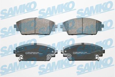 Комплект тормозных колодок, дисковый тормоз SAMKO 5SP1917 для MAZDA CX-3