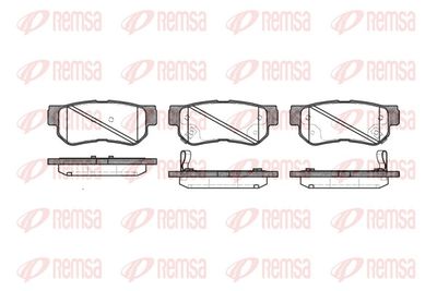 Brake Pad Set, disc brake 0746.32