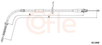 CABLU FRANA DE PARCARE