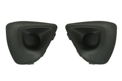 Voorbumper afdekking Voor Links/Rechts (set, plastic, zwart) past: OPEL VIVARO B 08.14-12.19