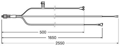 KABELSATZ ARBEITSSCHEINWERFER ams-OSRAM LEDDLACC101 2