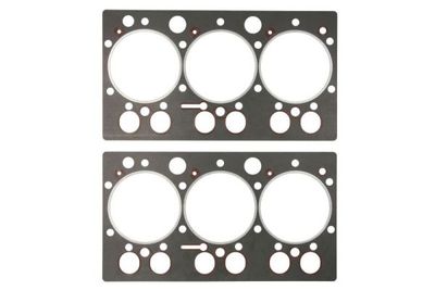 Cilinderkoppakking (diameter: 124,5mm hoeveelheid per verpakking: 2pcs, prijs per: 2pcs,) past: MASSEY FERGUSON MF 32, MF 34, 3670, 4292, 4297, 4299, 5650, 7140, 7150, 7170, 7250, 7252, 8140