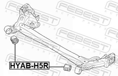 SUPORT AX FEBEST HYABH5R 1