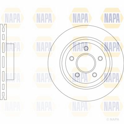 Brake Disc NAPA PBD8492