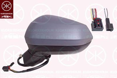 Vnější zpětné zrcátko KLOKKERHOLM 00421041