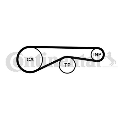 CONTINENTAL CTAM CT1194 Ремень ГРМ  для AUDI Q7 (Ауди Q7)