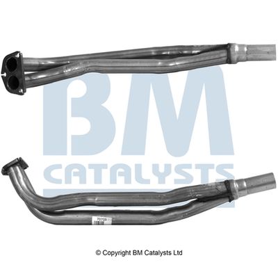 Exhaust Pipe BM Catalysts BM70705