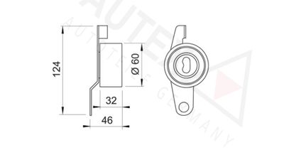 ROLA INTINZATOR CUREA DISTRIBUTIE AUTEX 641214 1