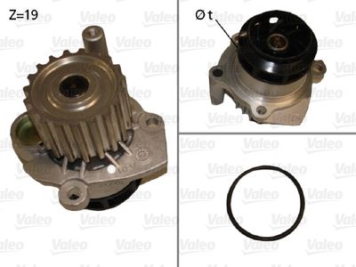 Water Pump, engine cooling 506700