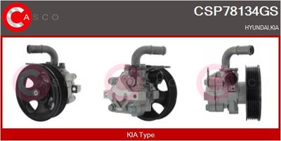CASCO Hydraulikpumpe, Lenkung Genuine (CSP78134GS)