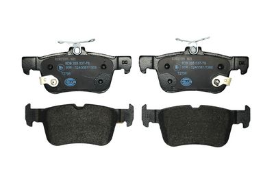 BREMSBELAGSATZ SCHEIBENBREMSE HELLA 8DB355037791 1
