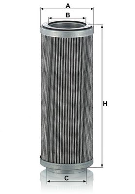 Hydraulisch filter (patroon) past: YANMAR