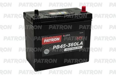 Стартерная аккумуляторная батарея PATRON PB45-360LA