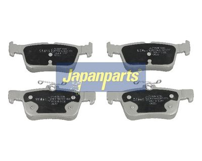 JAPANPARTS Stabdžių trinkelių rinkinys, diskinis stabdys