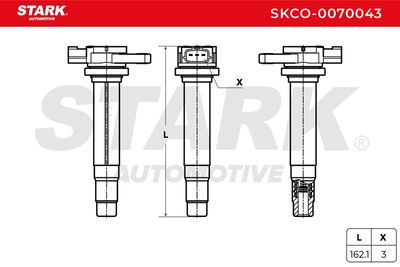 запалителна бобина STARK SKCO-0070043