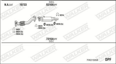 ABGASANLAGE WALKER FIK015958