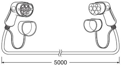 LADEKABEL ELEKTROFAHRZEUG ams-OSRAM OCC23P05 2