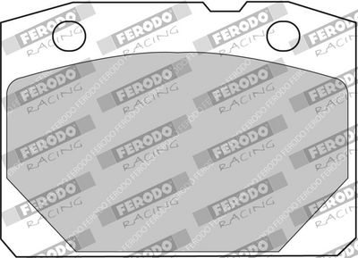 BREMSBELAGSATZ SCHEIBENBREMSE FERODO RACING FCP96H 1