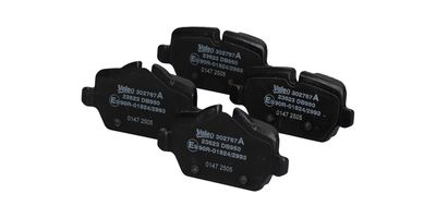 BREMSBELAGSATZ SCHEIBENBREMSE VALEO 302767A 4