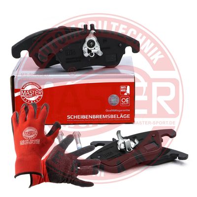 Zestaw klocków hamulcowych, hamulce tarczowe MASTER-SPORT GERMANY 13046027342N-SET-MSP