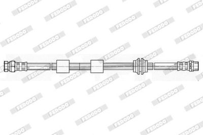 BREMSSCHLAUCH FERODO FHY2206 1