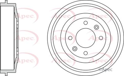 Brake Drum APEC DRM9504