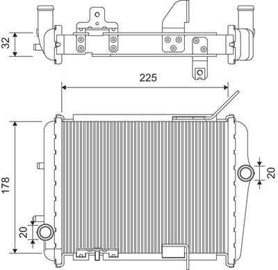 RADIATOR RACIRE MOTOR