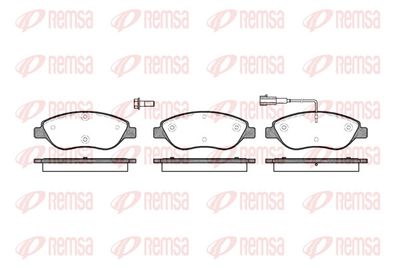 Brake Pad Set, disc brake 0860.01