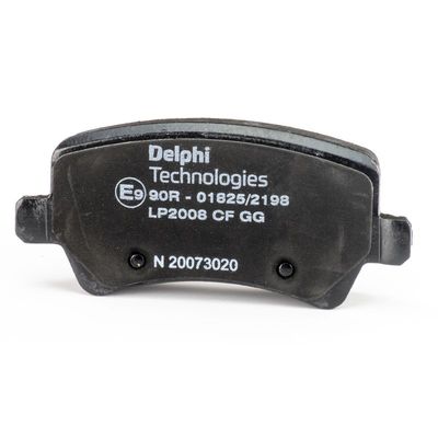 BREMSBELAGSATZ SCHEIBENBREMSE DELPHI LP2008 3