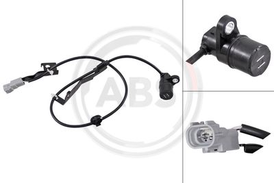 A.B.S. 31744 Скобы тормозных колодок для TOYOTA HILUX VII Пикап (_N1_, _N2_, _N3_) 3.0 D 4WD (KUN26)