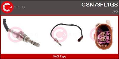 SENZOR TEMPERATURA GAZE EVACUARE