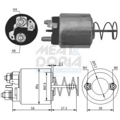 SOLENOID ELECTROMOTOR