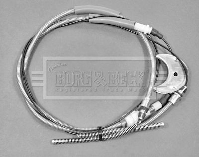Тросик, cтояночный тормоз BORG & BECK BKB1345 для FORD P100