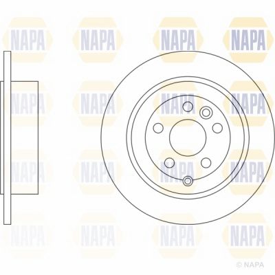 Brake Disc NAPA NBD5568