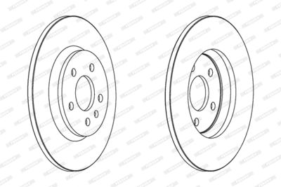 Brake Disc DDF1666C