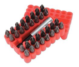 Laser Tools Bit Set 33pc
