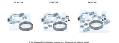 Zestaw montażowy, katalizator BM CATALYSTS FK90278