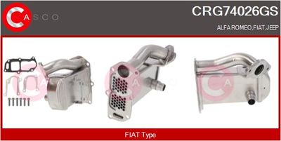 RADIATOR RECIRCULARE GAZE DE ESAPAMENT