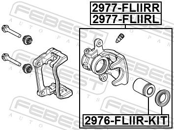 Brake Caliper 2977-FLIIRL