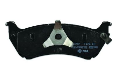 Brake Pad Set, disc brake 8DB 355 008-671