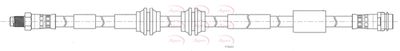APEC Brake Hose HOS4460