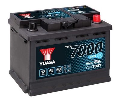 YUASA Accu / Batterij YBX7000 EFB Start Stop Plus Batteries (YBX7027)