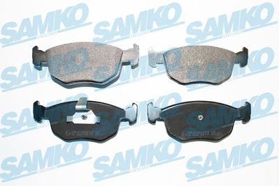 Комплект тормозных колодок, дисковый тормоз SAMKO 5SP715 для AC COBRA